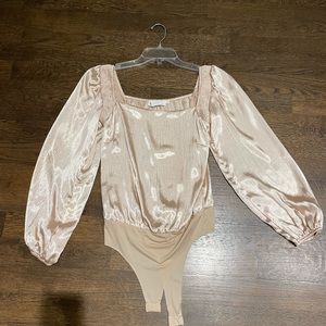 ASTR Pink Bodysuit